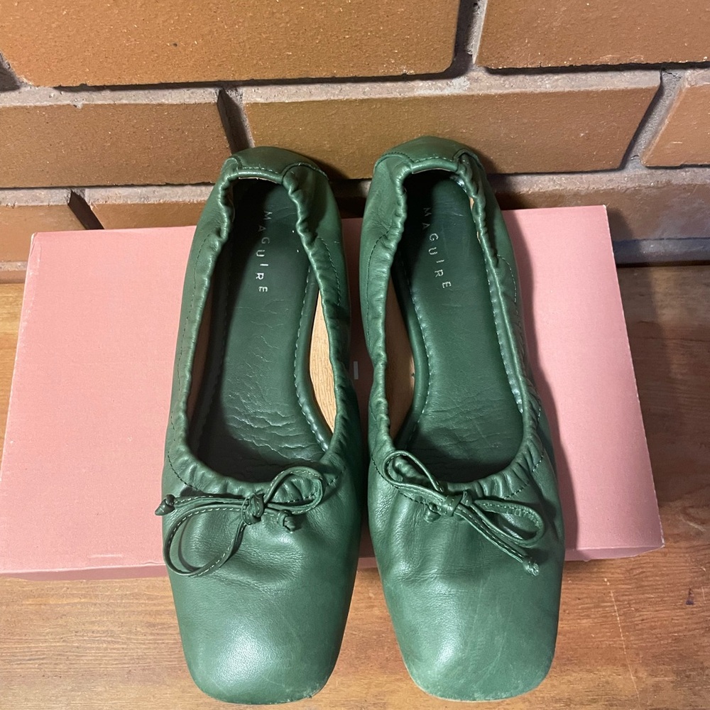 Maguire Leather Ballet Flats